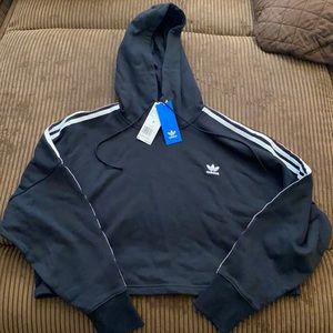 💣NEW w/tags ADIDAS cropped hoodie